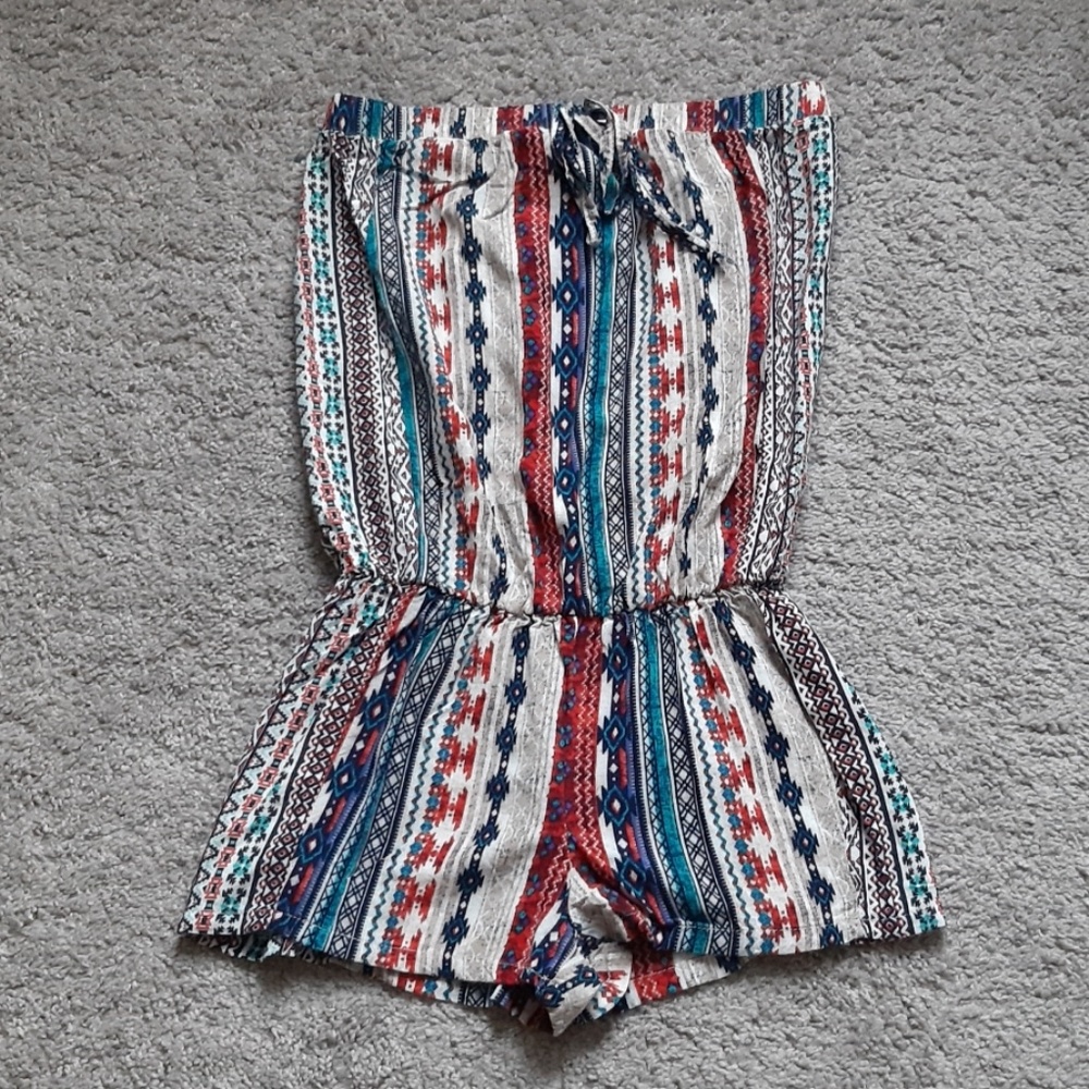 Tube Top Romper